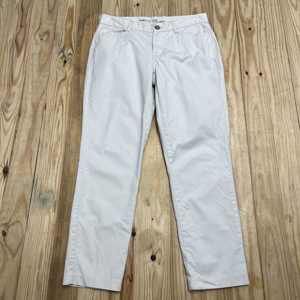 Khakis by Gap Women's Slim City Light Brown Khaki Pants Size 2R